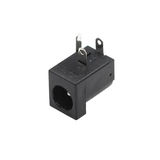 5.5X2.1mm DC-005 Black DC Power Jack Socket DC Connectors Supply Barrel-Type Right Angle PCB Mount Terminal