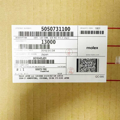 Molex 5050731100 TermiMate Crimp Terminal Receptacle 1.20mm Mated Height Terminal