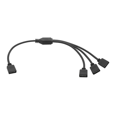 12V 4pin RGB / 5V 3pin Argb Motherboard RGB Sync Splitter Hub Transfer Extension Cable