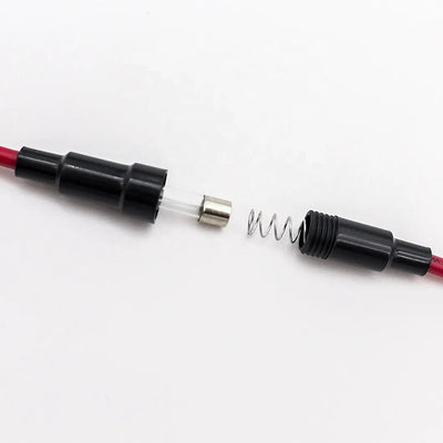 5x20mm 6x30mm 10A 15A 250V Screw-on Inline Fuse Holder