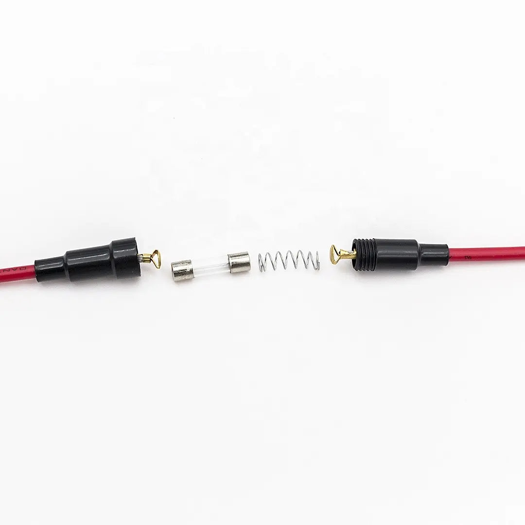 5x20mm 6x30mm 10A 15A 250V Screw-on Inline Fuse Holder