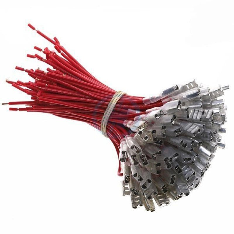 6.3mm Insert terminal wire electrical connection insert electric vehicle power cord plug