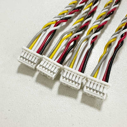 Molex 5013300600 1.00mm Pitch Pico-Clasp Wiring Harness Low-Halogen Receptacle Crimp Housing Single Row with Inner Positive Lock 6 Circuits White