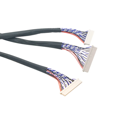 OEM ODM Electrical Wire Custom 40 Pin Lvds Cable Df13 20 Pin Cable 30 Pin Df14 Cable Assembly Wire Harness