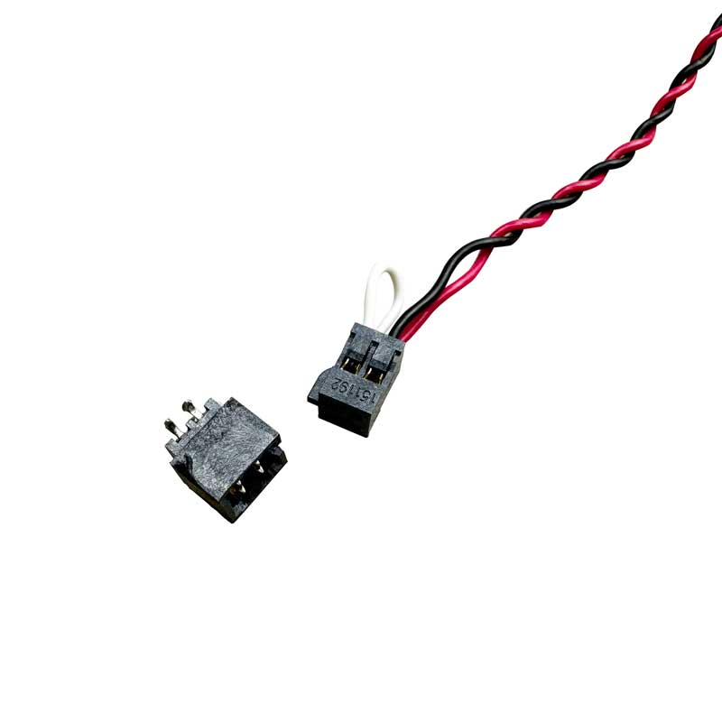 Molex1511920004 2.00mmピッチ ミリグリッドレセプタクルケーブル ワイヤー デュアルロウ 4回路 ブラック グローワイヤー対応 スピーカー用