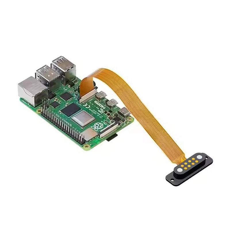 8-pin Pogo pin connector ultra-thin FPC flat cable