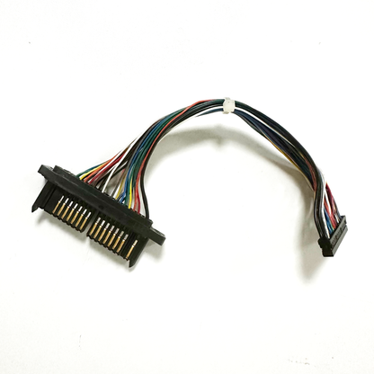 HRS DF11 to QR/P4-32P-C(21) Small Rectangular High Pin Count Rack and Panel Crimp Connector Wires for Racks and Panels 