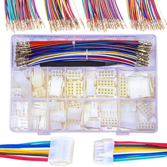 Molex 4.2mm Terminal Wire Cable Connector Kit Compatible with Molex 5557 5559 Mini-Fit Male Female Connection