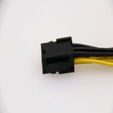 8P to 2x6+2 laptop computer plug cable