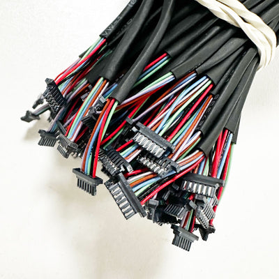 Molex 2147192060 2147205000 Zero-Hachi レセプタクルハウジング 0.80mmピッチ 単列 フリクションロック 6回路 ブラック バッテリー用ケーブルハーネス