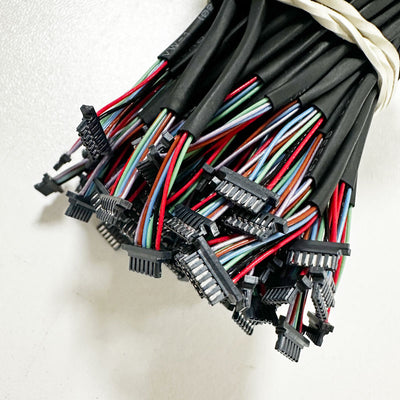 Molex 2147192060 2147205000 Zero-Hachi レセプタクルハウジング 0.80mmピッチ 単列 フリクションロック 6回路 ブラック バッテリー用ケーブルハーネス