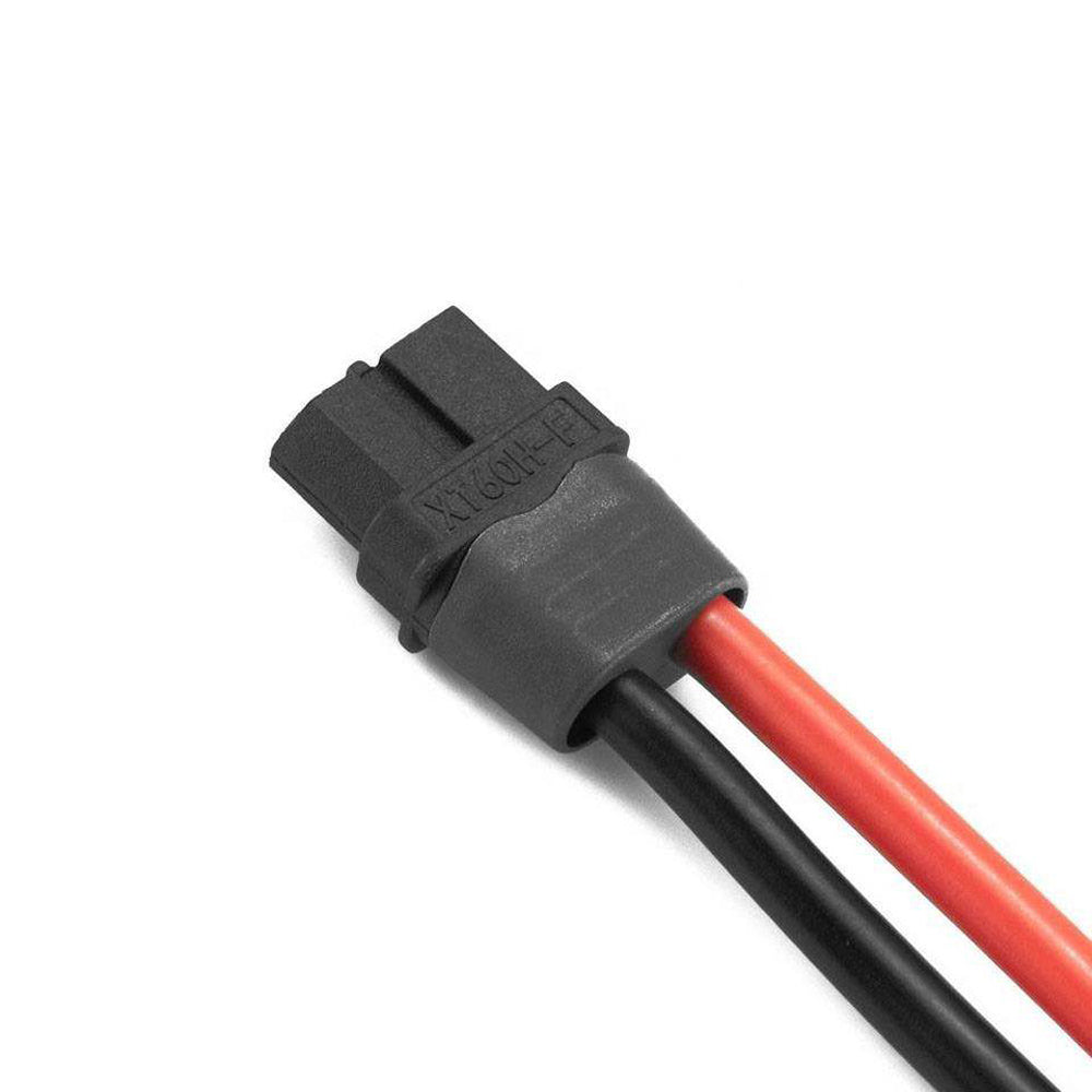 Amass XT60H-M/F Connector Wire With Black PVC Jacket Model Aircraft Battery Power Cable Assembly