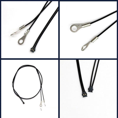 JST 0.5-3 Ring Tongue Terminal R-type Non-insulated Cable Wire to 78172 Pico-EZmate Electronic Battery Wire Harness Customized