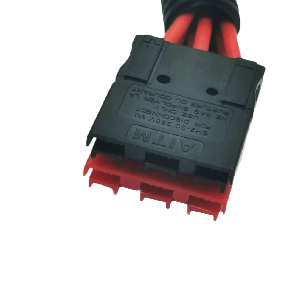 Anderson 30A Car Connector Extension Cable Assembly SH2-30 250V V0 for Disconnect Use of Wire Customized