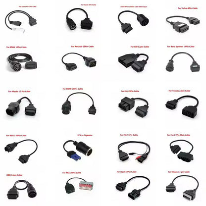 Automotive diagnostic wiring harness OBD cable