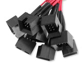 B701000130021 2*3P Plug Connector 2.54mm Terminal Wire Server Fan Socket Interface Cable