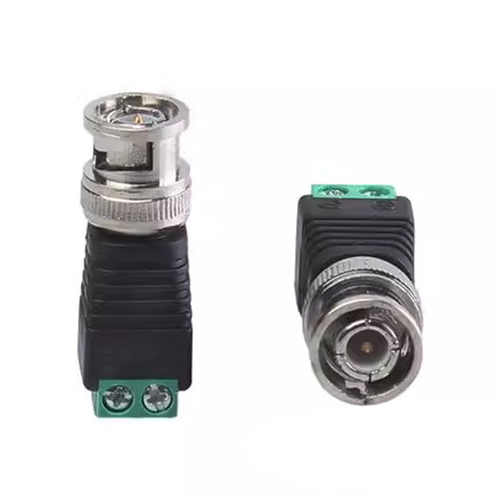 BNC welding-free connector terminal male female adapter surveillance camera coaxial video analog signal line plug