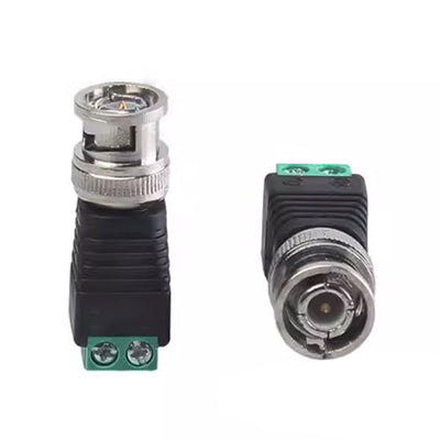BNC welding-free connector terminal male female adapter surveillance camera coaxial video analog signal line plug