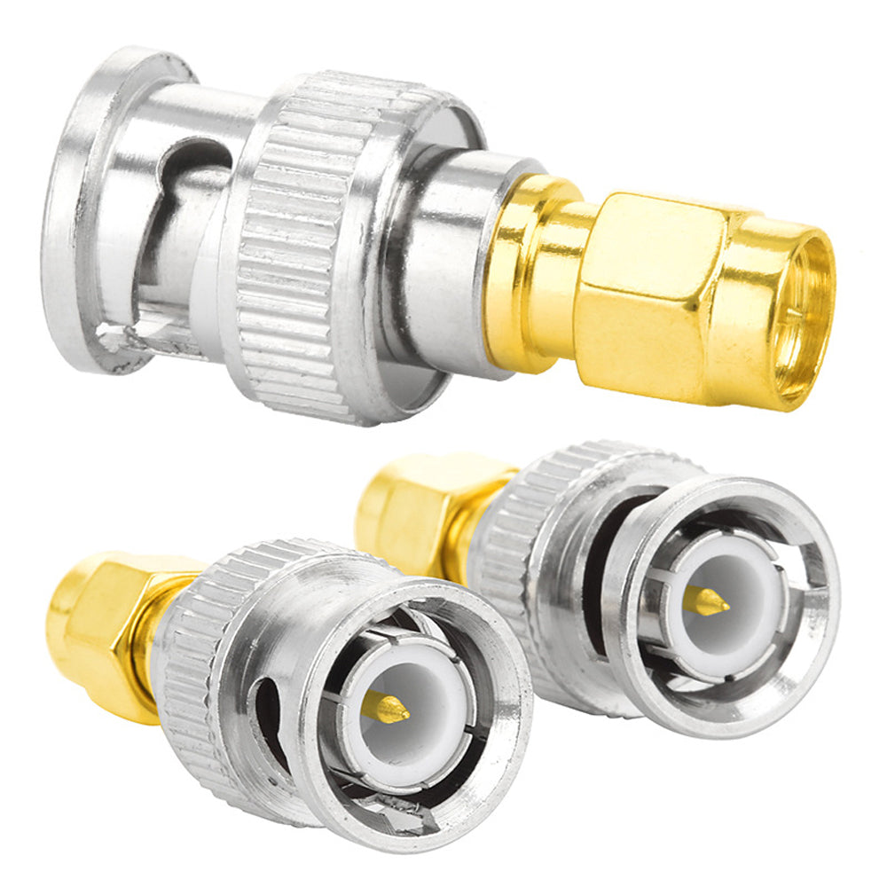 BNC to SMA Adapter BNC Male Plug to SMA Female Jack Coaxial Transition Connector