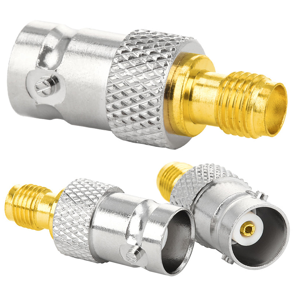 BNC to SMA Adapter BNC Male Plug to SMA Female Jack Coaxial Transition Connector