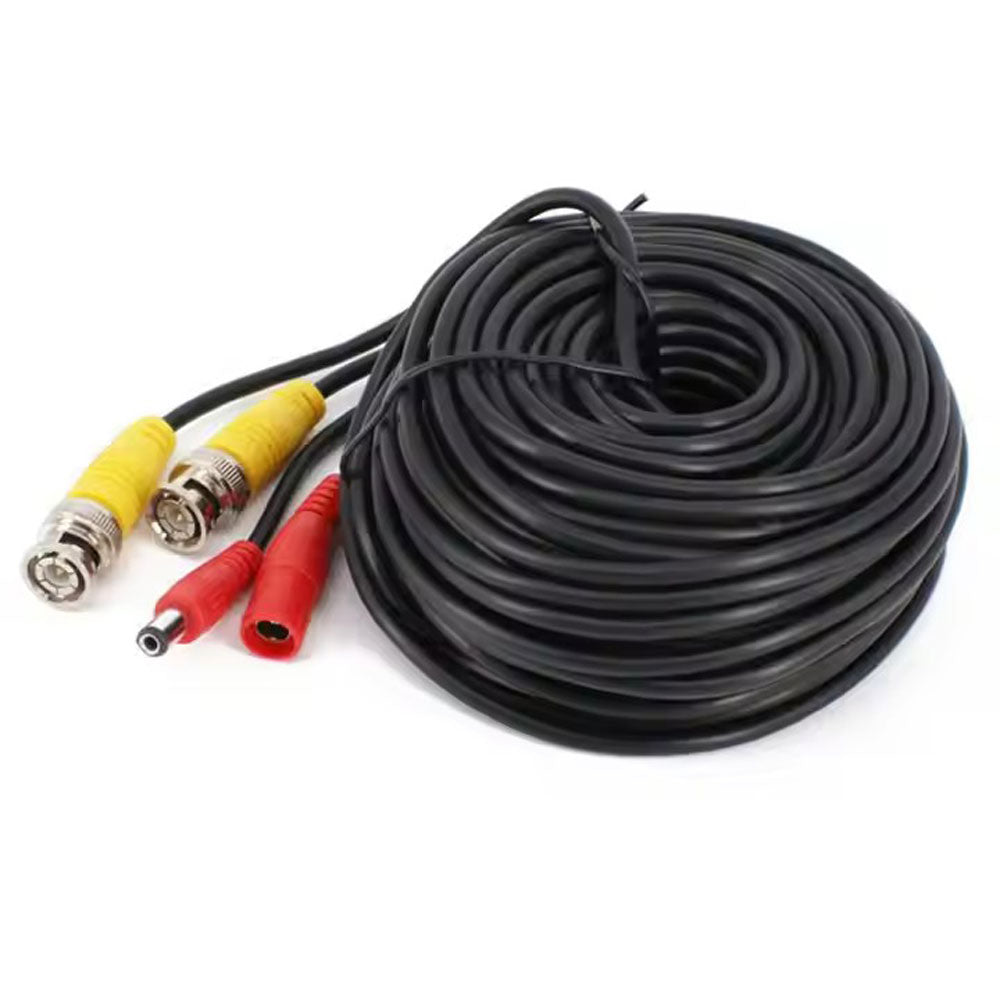 BNC Video DC Power Supply Extension Cable For CCTV Security Camera