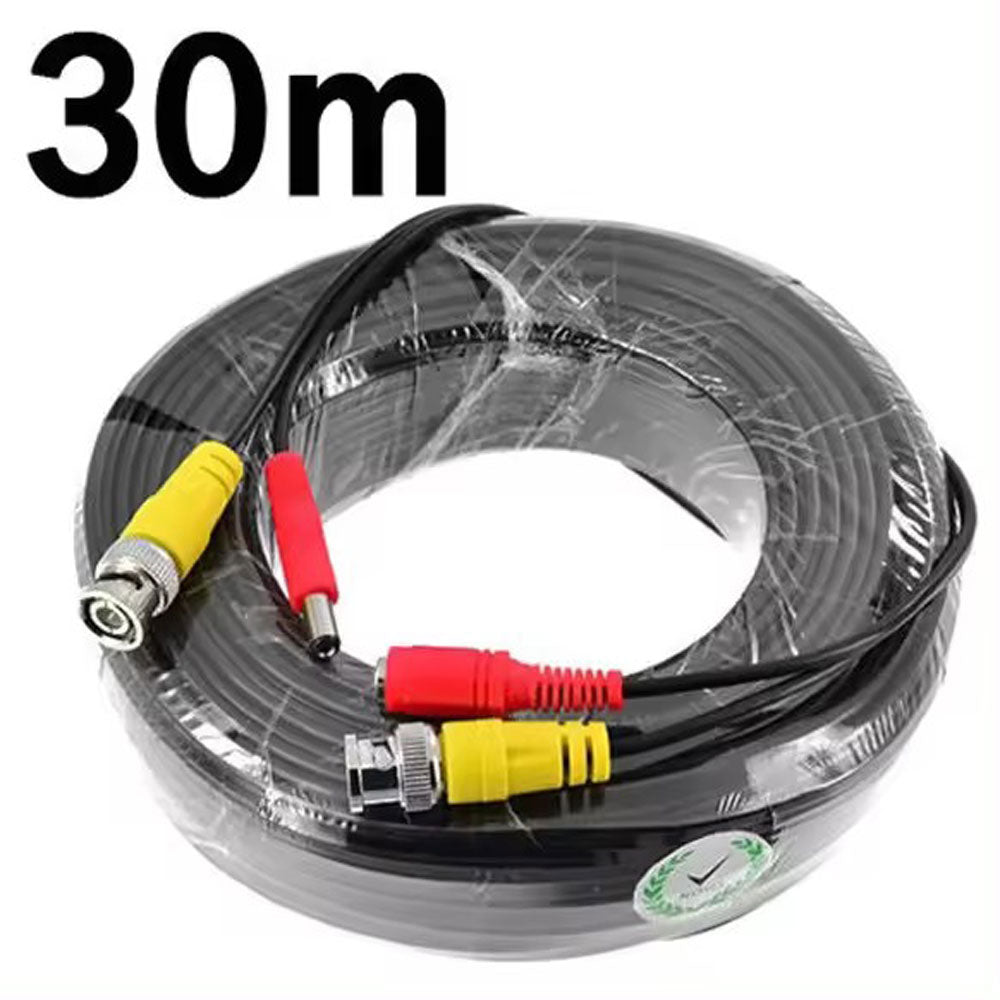 BNC Video DC Power Supply Extension Cable For CCTV Security Camera