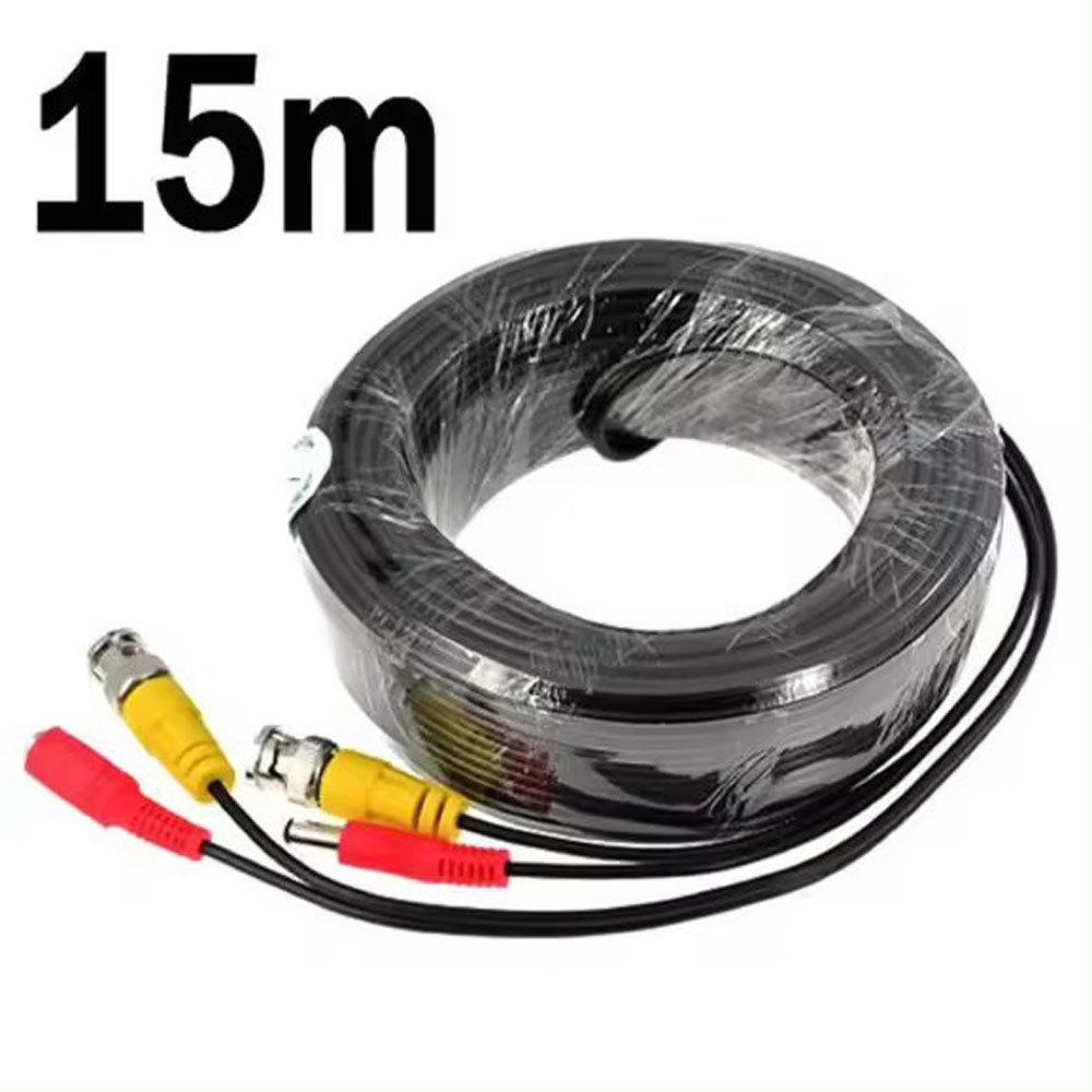 BNC Video DC Power Supply Extension Cable For CCTV Security Camera