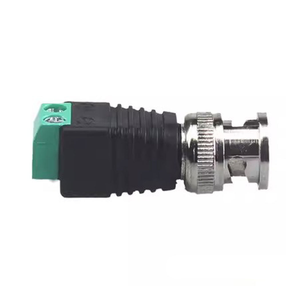 BNC welding-free connector terminal male female adapter surveillance camera coaxial video analog signal line plug