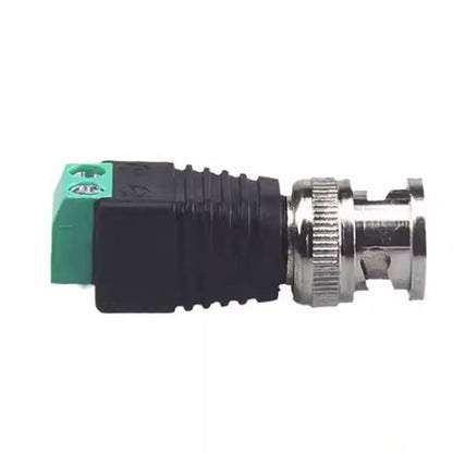 BNC welding-free connector terminal male female adapter surveillance camera coaxial video analog signal line plug