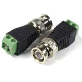BNC welding-free connector terminal male female adapter surveillance camera coaxial video analog signal line plug