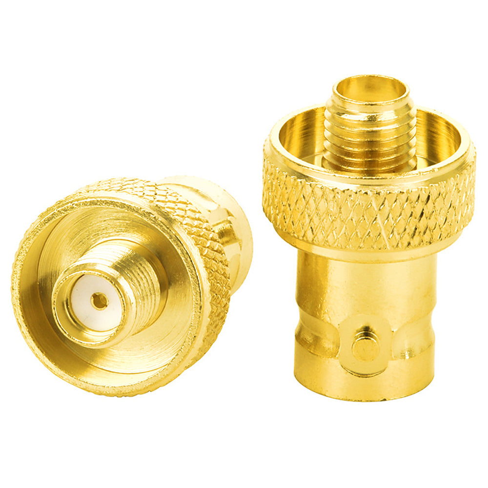 BNCK-SMAJK Dual Female Coupler BNC Jack to SMA Jack RF Antenna Coaxial Adapter