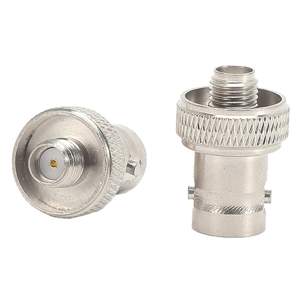 BNCK-SMAJK Dual Female Coupler BNC Jack to SMA Jack RF Antenna Coaxial Adapter
