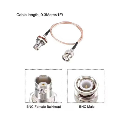 Переходник BNC на материнскую плату и кабель BNC-штекер RG-316 для радиочастотной связи 
