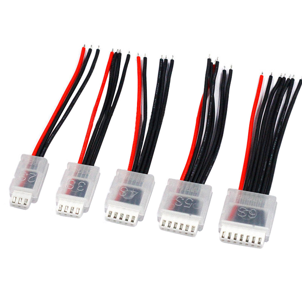 Balanced Connector Cable XH2.54 Terminal Wire Safe Transparent Housing Model Aircraft Lithium Battery