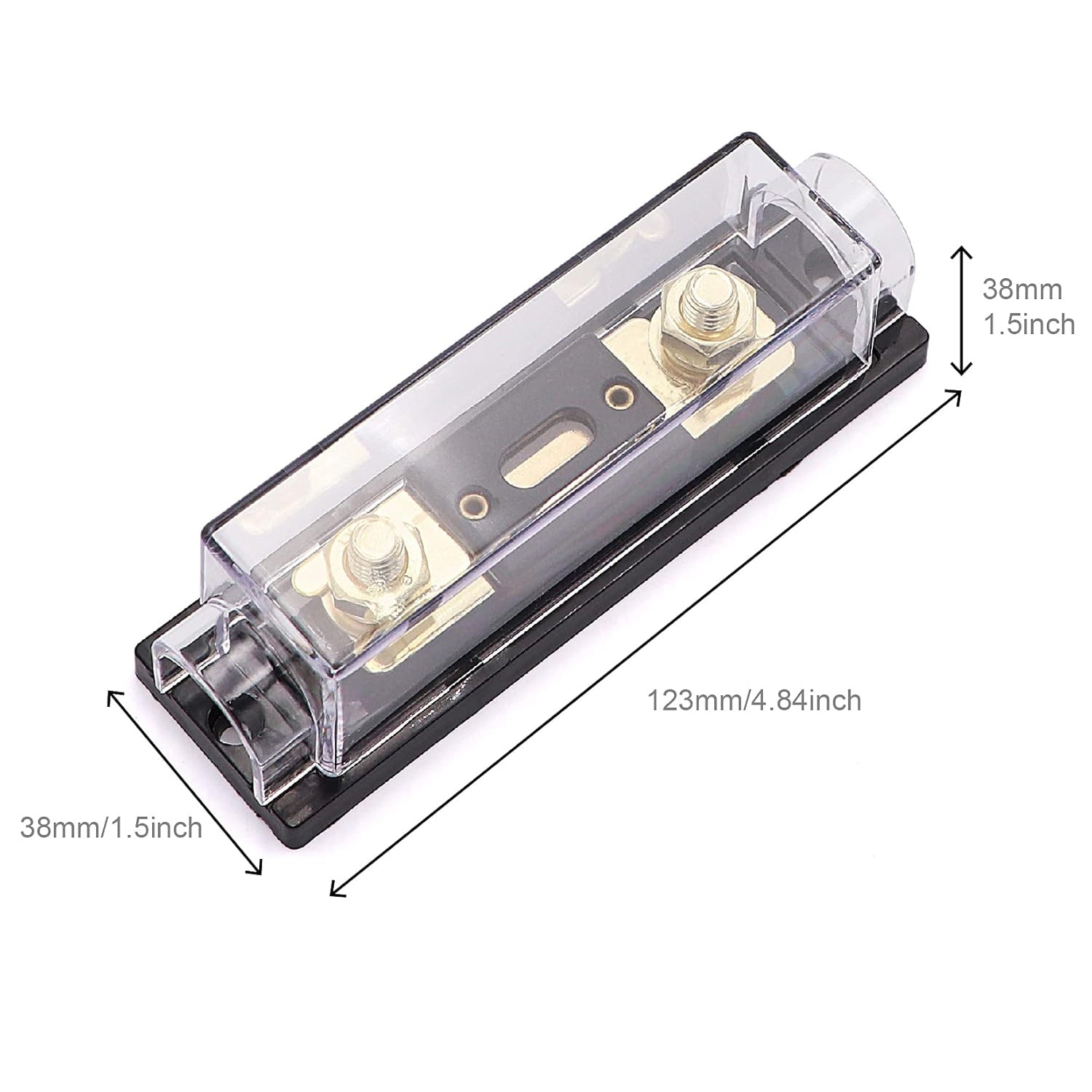 Car Audio Power Fuse Holder Fuse Box Insurance Gallbladder Car Fuse