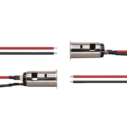 Car cigarette lighter power cord tail tinned terminal wire