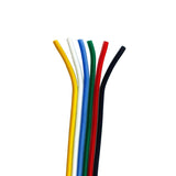 Color Flexible Silicone Bonded Cable 30-16AWG 6Pin Electrical Wire for LED Light Wire Harness