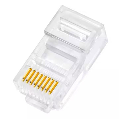 Crystal head Rj45 Cat6 connector non-shielding 8p8c modular plug Utp cat 6 Rj45 connector