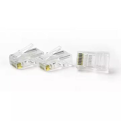 Crystal head Rj45 Cat6 connector non-shielding 8p8c modular plug Utp cat 6 Rj45 connector