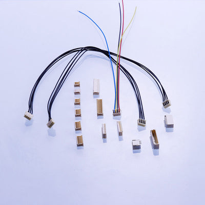 Custom 06sr-3s 6 Pin Rectangular Receptacle Connector IDC Cable Terminal Harness Wire
