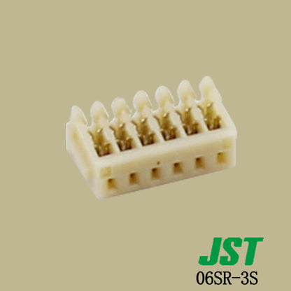 Custom 06sr-3s 6 Pin Rectangular Receptacle Connector IDC Cable Terminal Harness Wire