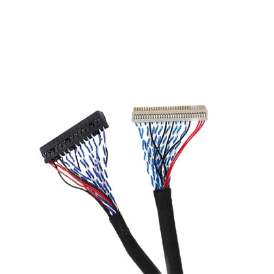 Custom 1571 28awg LVDS Cable Wire Harness With Df19 Df13 Df14 Connector