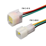 Custom Automotive Wire Harness Assembly 2-16Pin Connector Cable 48V-FW-C-NF-B FW-C-NM-B