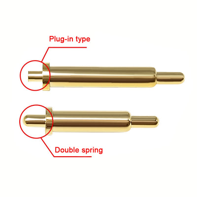 Custom Pogo Pin Connector Antenna Spring Thimble Contact Probe CNC Machined Stainless Steel Dip for PCB/ICT/FCT/SMT