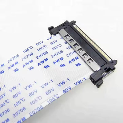 Customized FI-RE51 connector 51pin LCD panel Lvds shielded cable