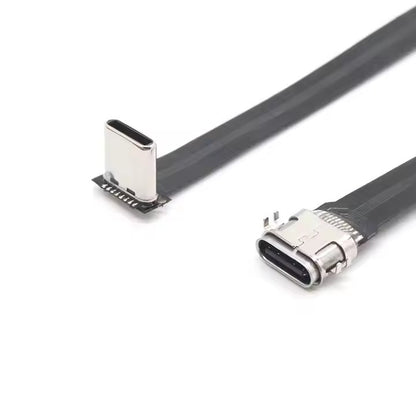 Customized Wholesale USB Type C Male to Type C Female FPC Extension Cable