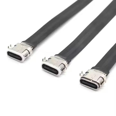 Customized Wholesale USB Type C Male to Type C Female FPC Extension Cable
