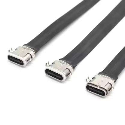 Customized Wholesale USB Type C Male to Type C Female FPC Extension Cable
