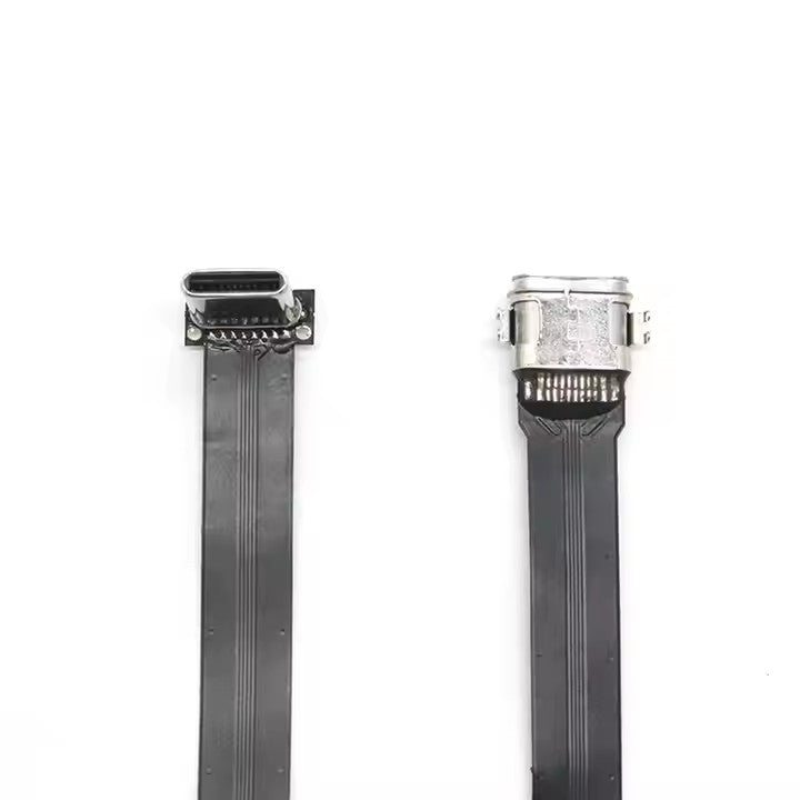Customized Wholesale USB Type C Male to Type C Female FPC Extension Cable