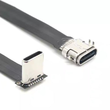 Customized Wholesale USB Type C Male to Type C Female FPC Extension Cable